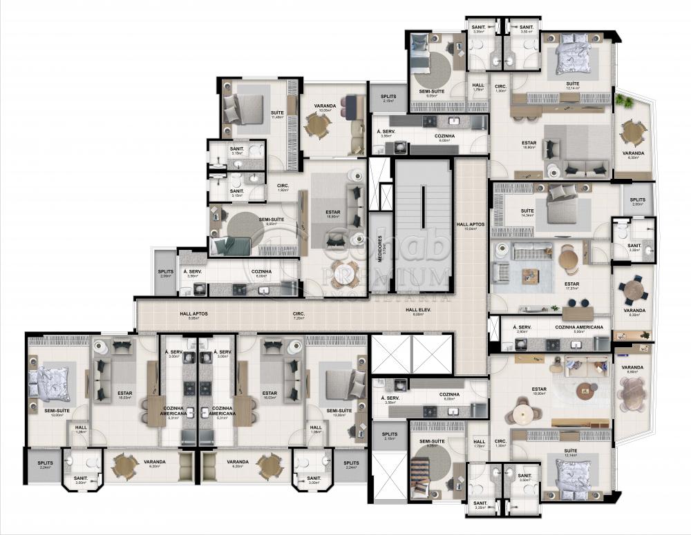 Galeria do empreendimento - Bayside Residence - Edifcio de Apartamento