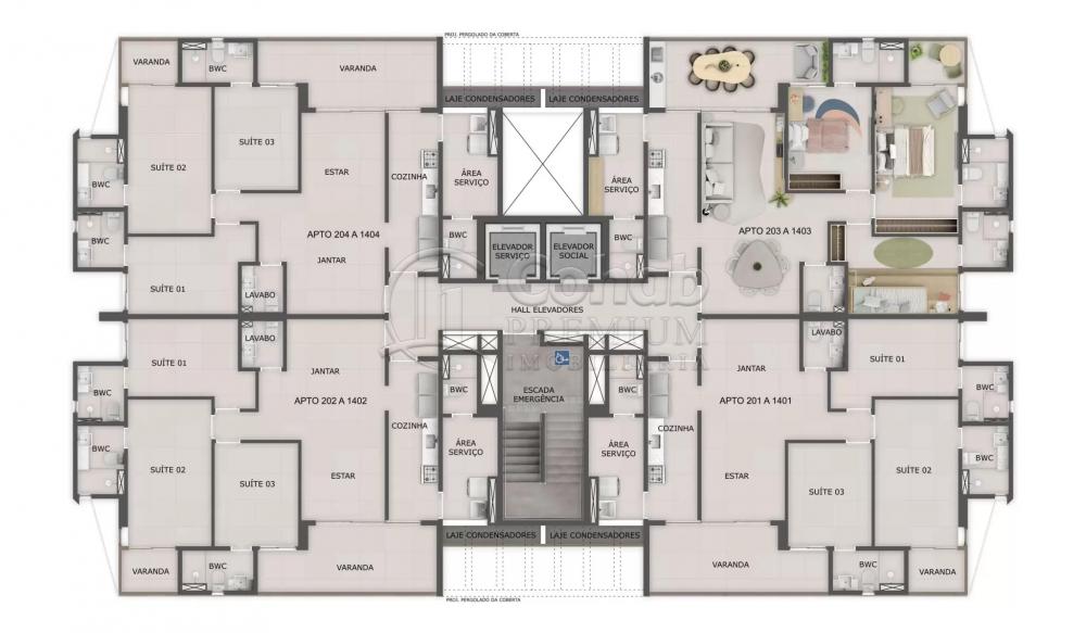 Galeria do empreendimento - Casa Jardins - Condomnio de Edifcios