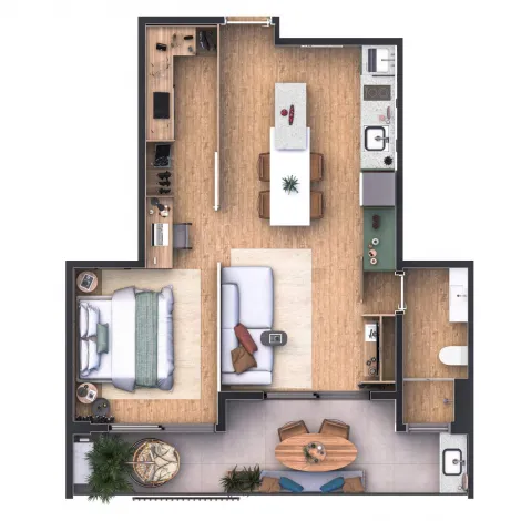 imagem 4 - Spot Residence & Boulevard - Sua Nova Casa na Coroa do Meio imagem 4 - Spot Residence & Boulevard - Sua Nova Casa na Coroa do Meio