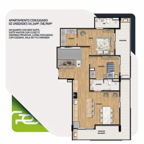 imagem 5 - Spot Residence & Boulevard - Sua Nova Casa na Coroa do Meio imagem 5 - Spot Residence & Boulevard - Sua Nova Casa na Coroa do Meio